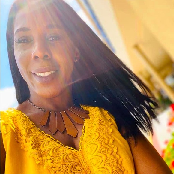 NEW Wooden Statement Necklace - Picture 6 of 12